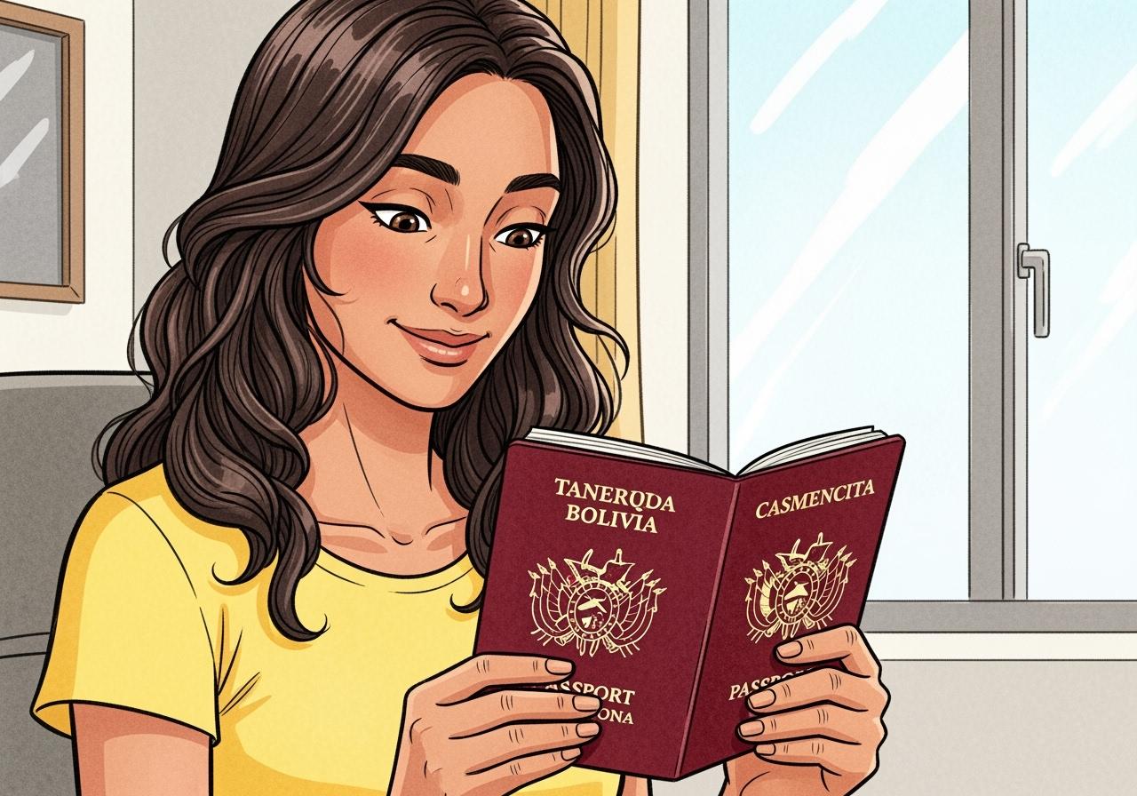 Learn Spanish with Stories #66: ¿Por qué hay una llama en la foto de mi pasaporte boliviano? [A1] episode artwork
