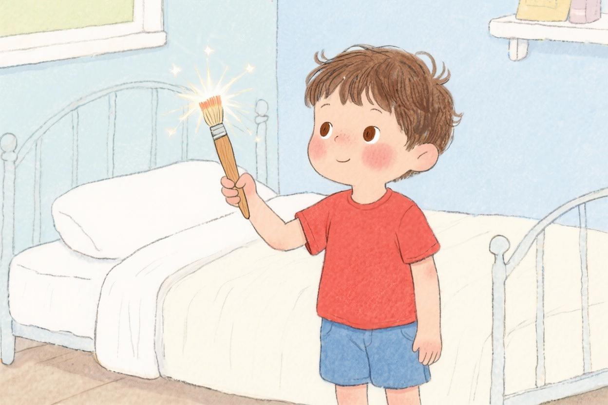 Learn Spanish with Stories #11: The Magic Paintbrush [A0] episode artwork