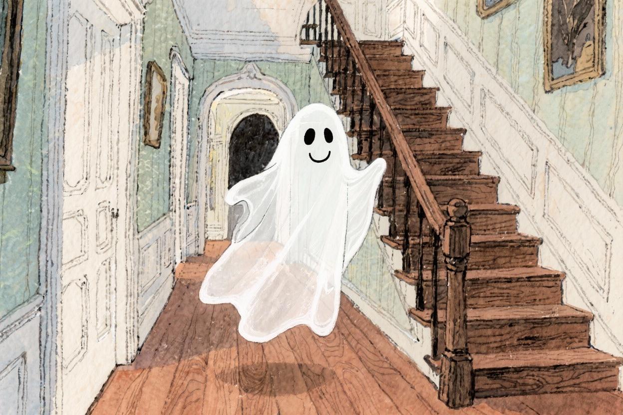 Learn Spanish with Stories #9: The Friendly Ghost [A0] episode artwork