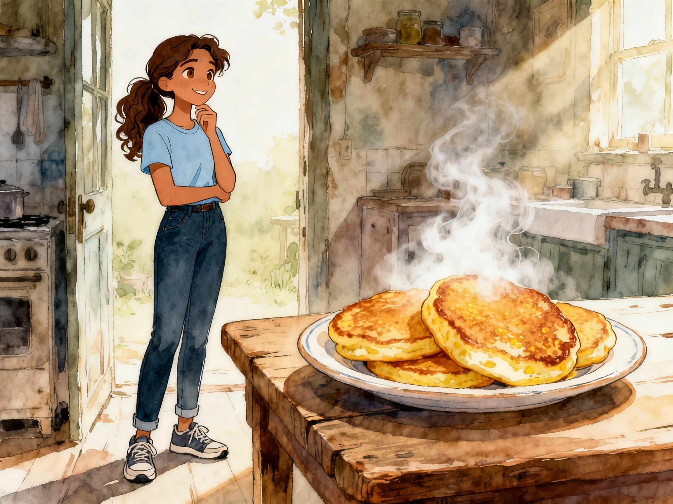 Learn Spanish with Stories #97: El Secreto de la Abuela: La Receta Perdida de Arepas [A2] episode artwork