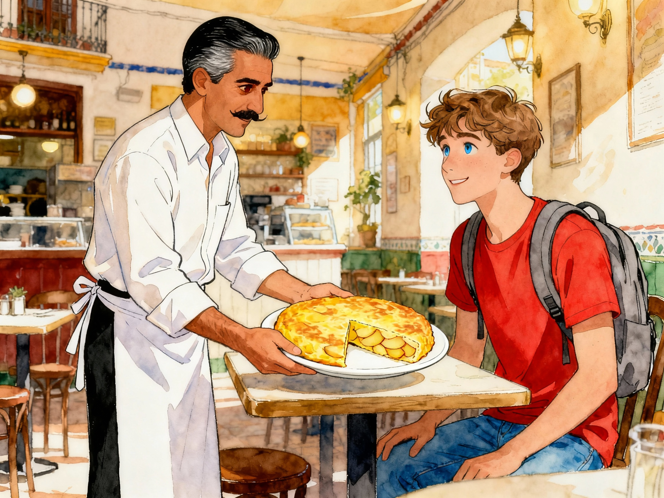Learn Spanish with Stories #17: El misterio de las dos tortillas: ¿Por qué mi comida es diferente en México y España? [A1] episode artwork