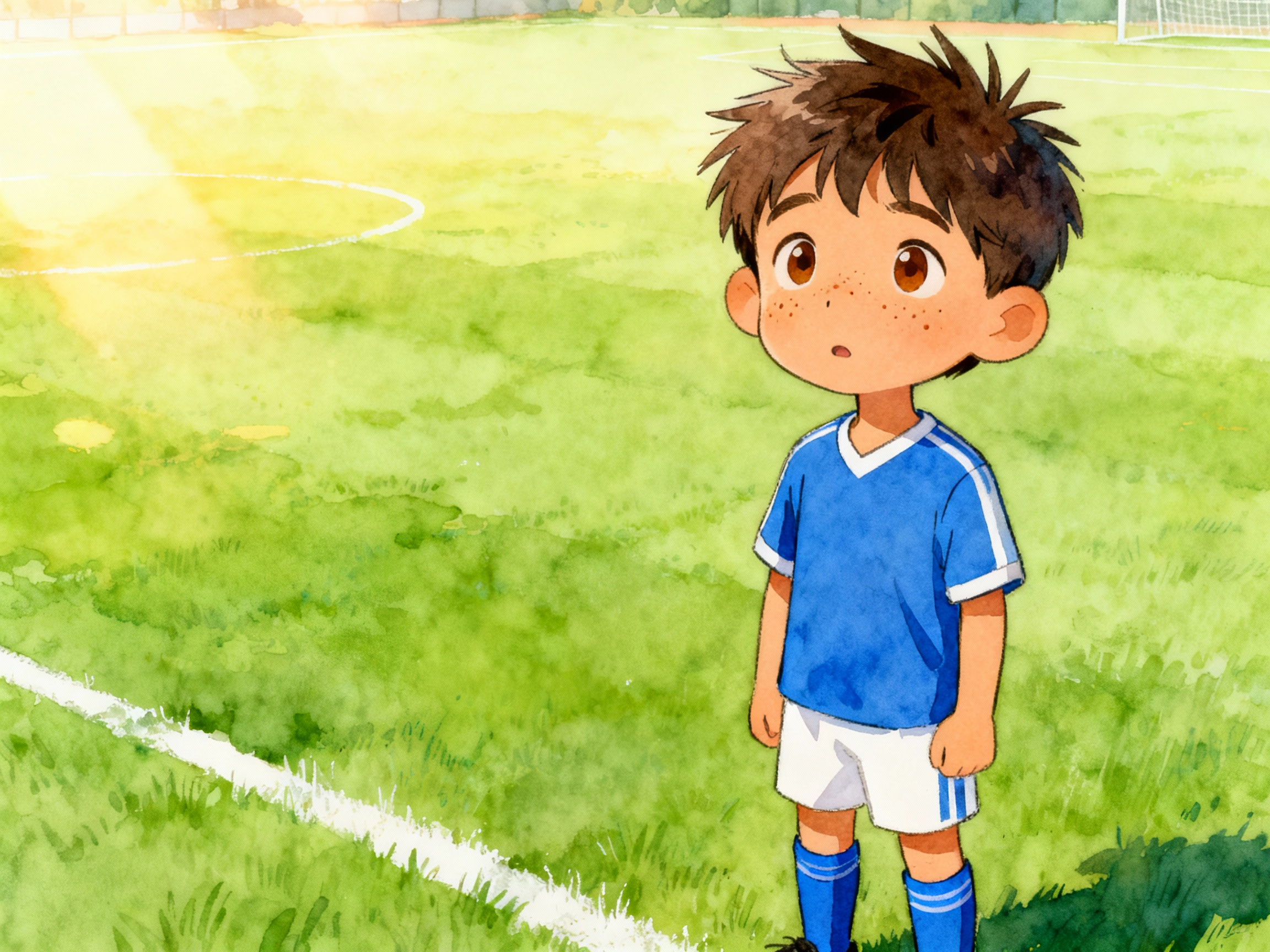 Learn Spanish with Stories #35: Mi Primer Partido de Fútbol [A1] episode artwork