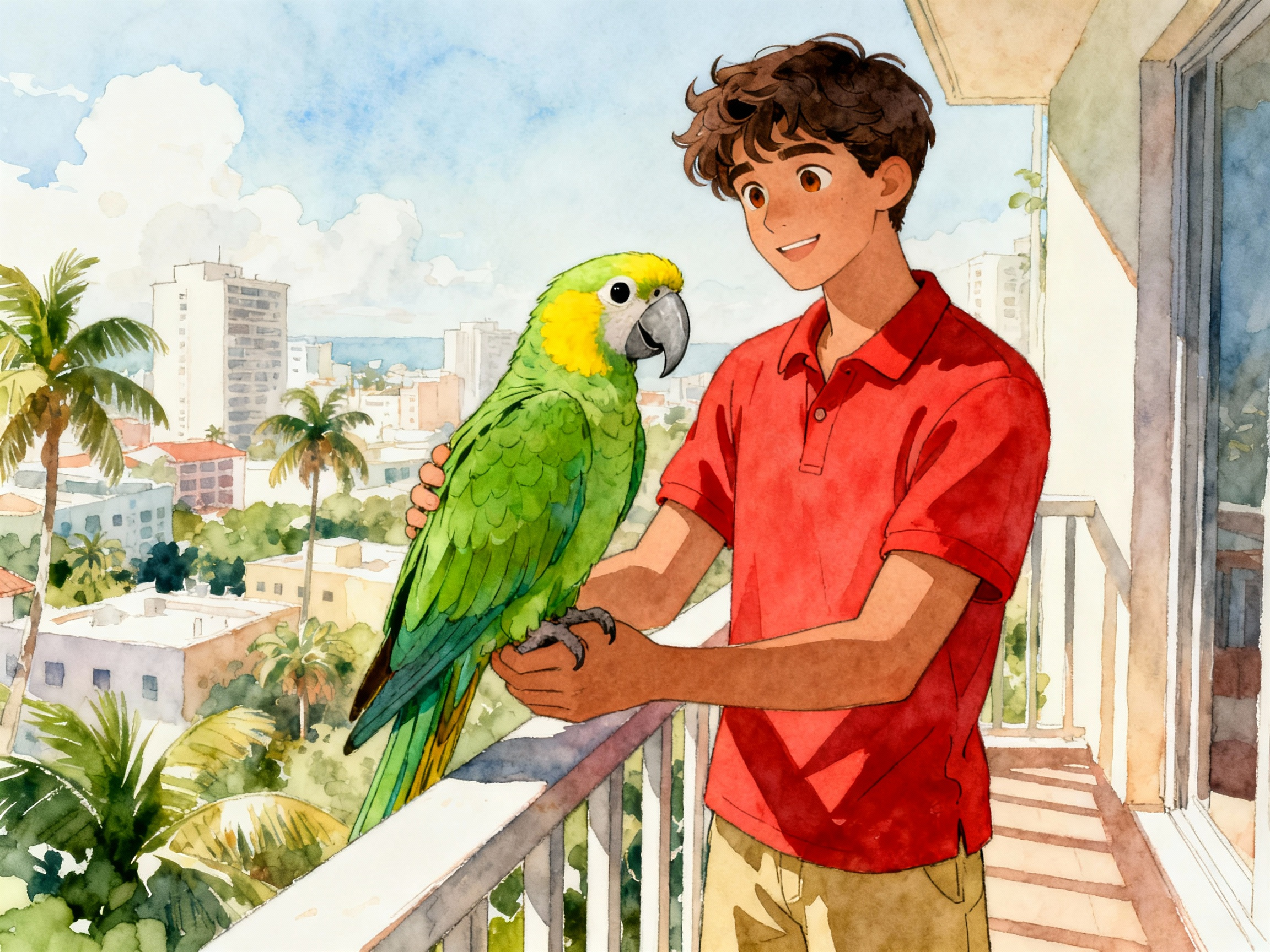 Learn Spanish with Stories #77: ¿Por qué mi loro solo habla guaraní? El secreto de mi mascota bilingüe en Paraguay [A1] episode artwork