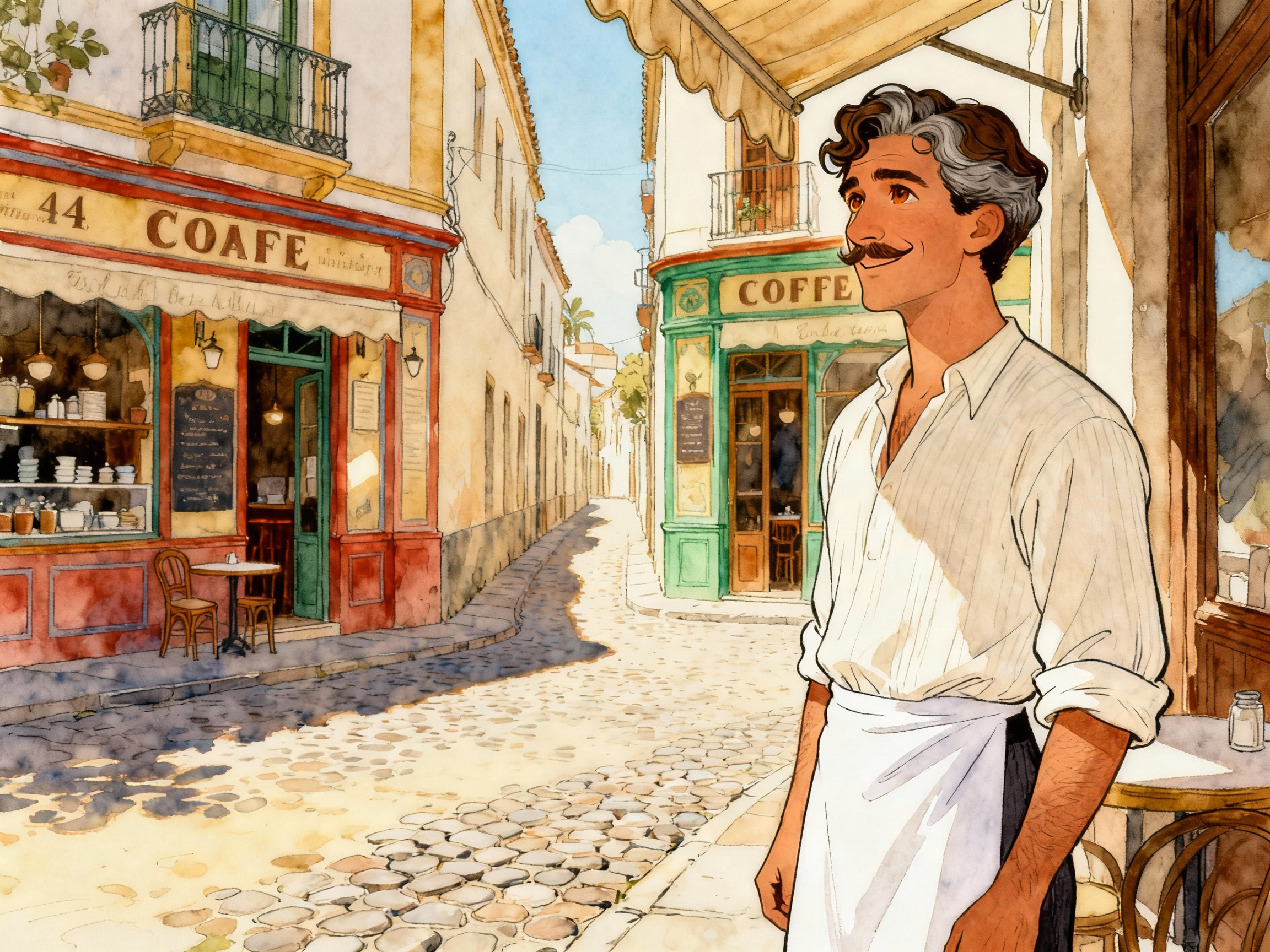 Learn Spanish with Stories #136: ¿Quién inventó el 'tinto de verano'? La rivalidad secreta de dos cafés en Córdoba [A2] episode artwork
