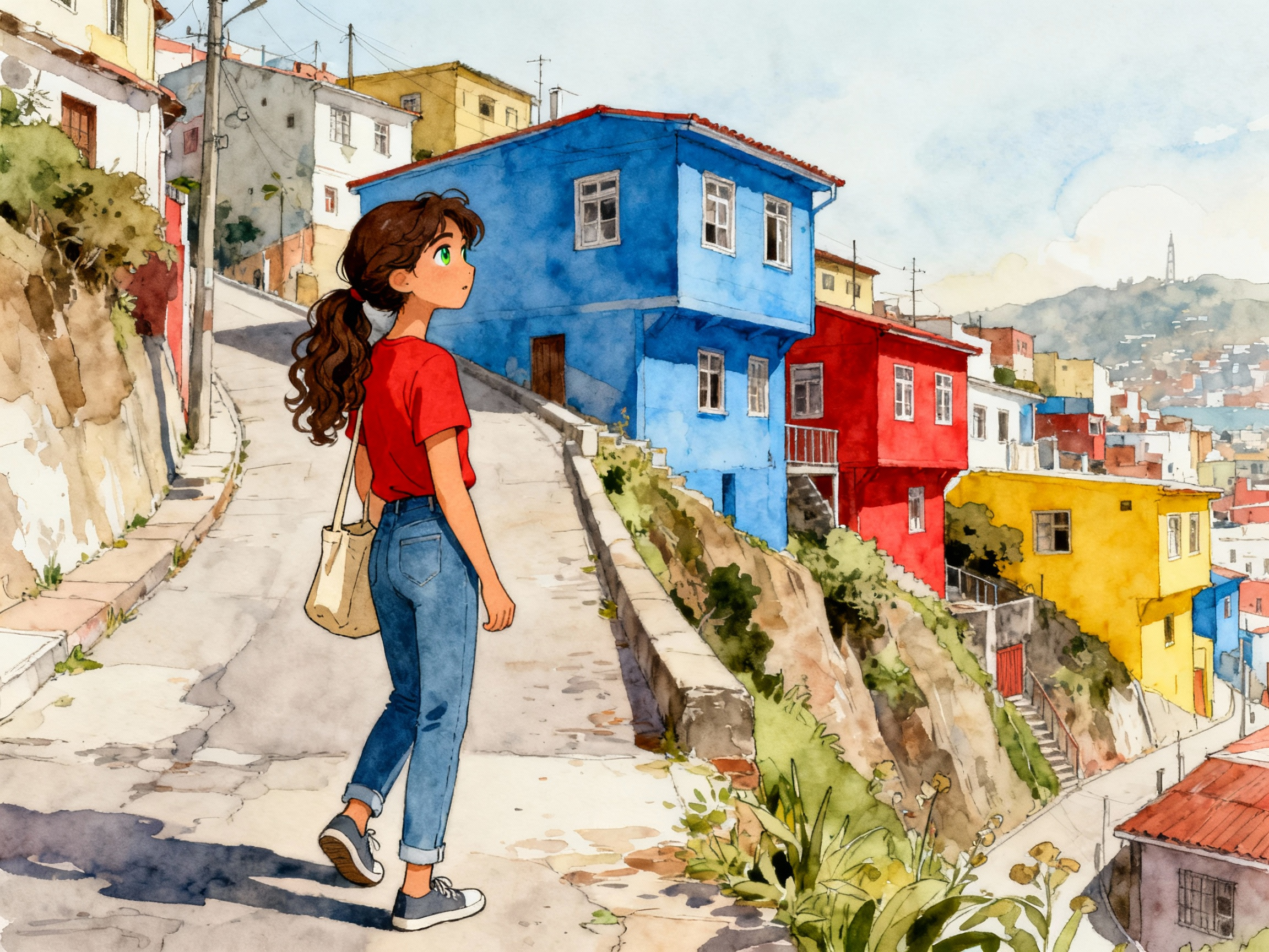 Learn Spanish with Stories #84: ¿Quién pintó los murales de mi barrio? El secreto del arte callejero de Valparaíso [A1] episode artwork