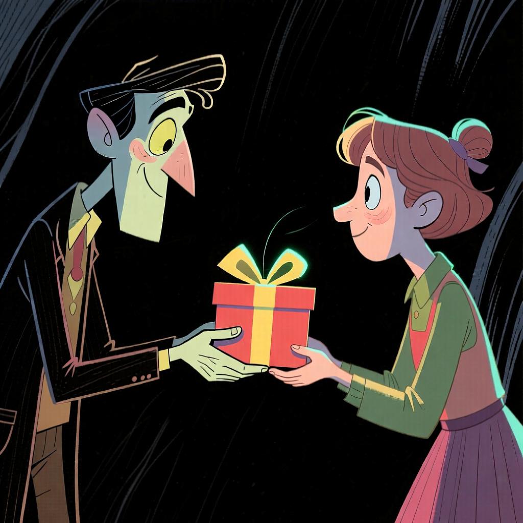 A person pointing to another person, indicating 'you' as the recipient of an action or preposition.