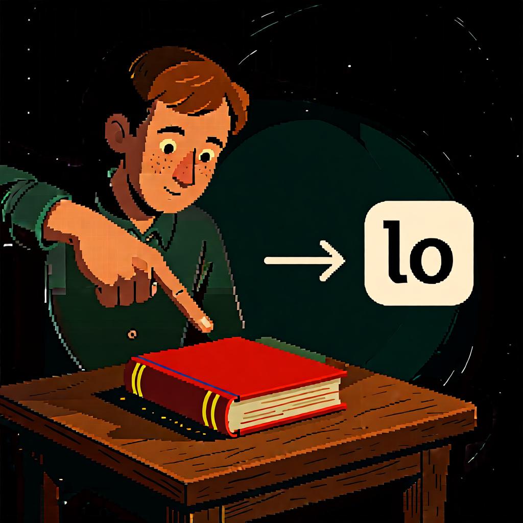 An illustration showing how the word 'lo' can be used to replace a masculine noun, like 'el libro' (the book).