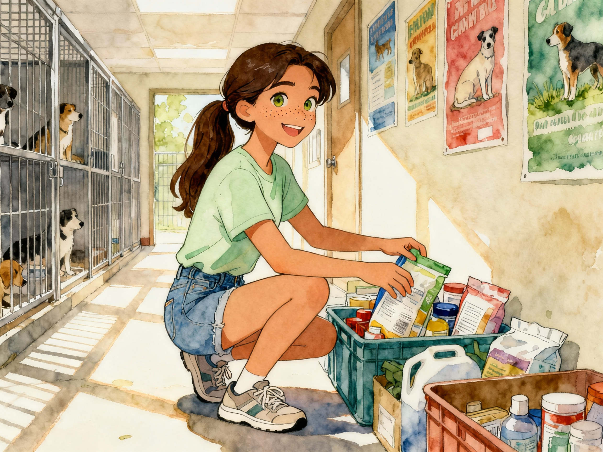 Learn Spanish with Stories #113: Un Día de Voluntariado en el Refugio de Animales [A2] episode artwork